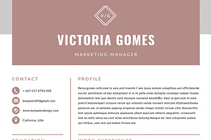 Resume/CV Victoria