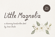 Little Magnolia - A Handwritten Font, a Handwritten Font by Ainun Jinan (Thumbnail 1 of 9)