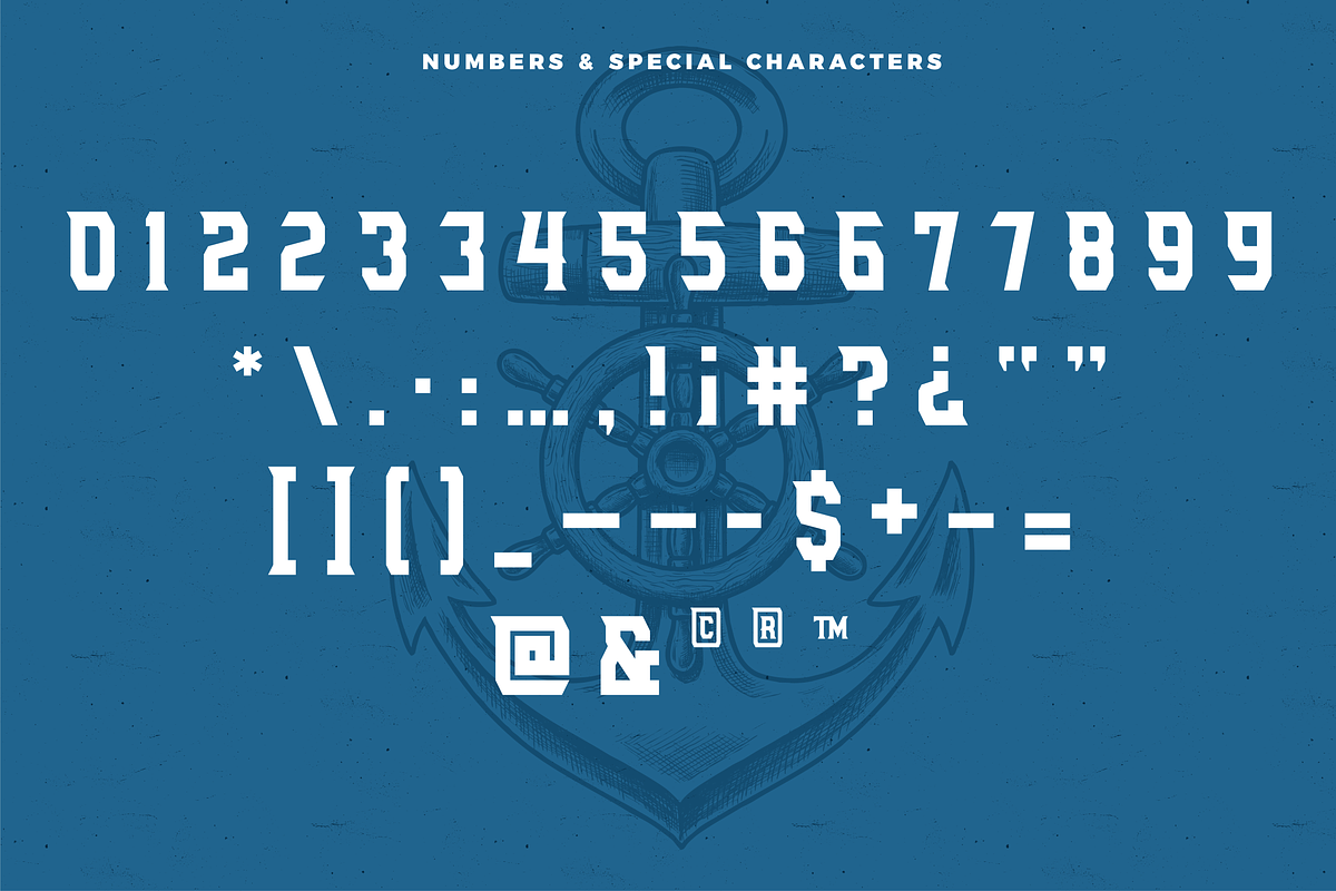 AE Armada Display Typeface preview 6