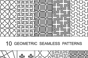 Seamless Geometric Patterns Set 1