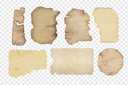 Torn Paper Parchment Clipart, a Texture Graphic by Secret Helper (Thumbnail 3 of 5)