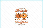 I Teach The Cutest Pumpkins SVG PNG, a Graphic by Creativeusart (Thumbnail 4 of 4)
