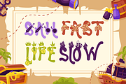 Sailing Scribe - Pirate Font, a Font by PutraCetol Studio (Thumbnail 3 of 11)