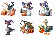 Halloween Witchy Goose Clipart, an Illustration by DreamPrint404 (Thumbnail 6 of 6)