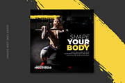 Gym and fitness social media poster, a Social Media Template by Warm Snow (Thumbnail 5 of 5)