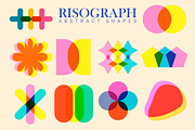Risograph Abstract Shapes, an Object Graphic by Pitchlook.Studio (Thumbnail 2 of 3)