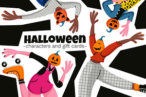 Halloween Characters & Gift Cards