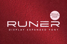 Runer - Expanded display font