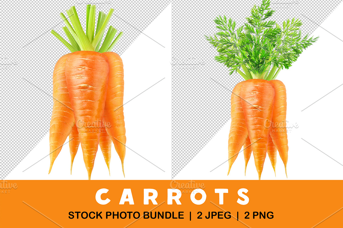 Bunch of carrots, an Object Graphic by Fruits+Veggies (Photo 1 of 4)