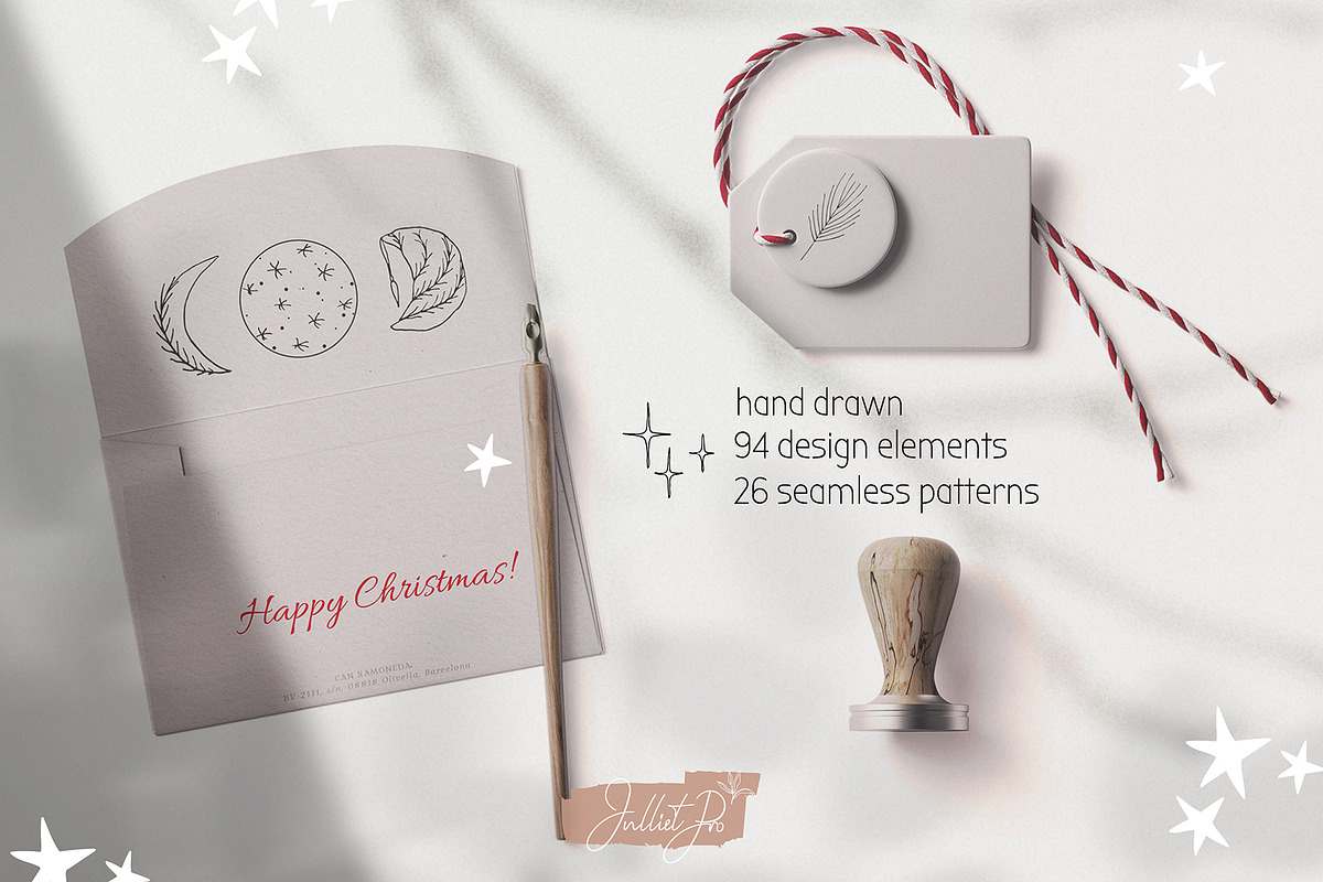 Christmas magic!, a Texture Illustration by JuDesign (Photo 2 of 7)