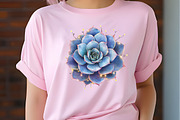 Succulent Watercolor Cliparts, an Illustration by RobertsArt (Thumbnail 2 of 7)