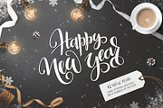 Christmas/New Year lettering bundle, an Object Graphic by catary art (Thumbnail 3 of 12)