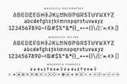 Majolica - Font Family, a Sans Serif Font by Struvictory.art (Thumbnail 5 of 9)