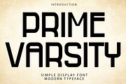 Prime Varsity, a Script Font by FreshTypeINK (Thumbnail 1 of 7)