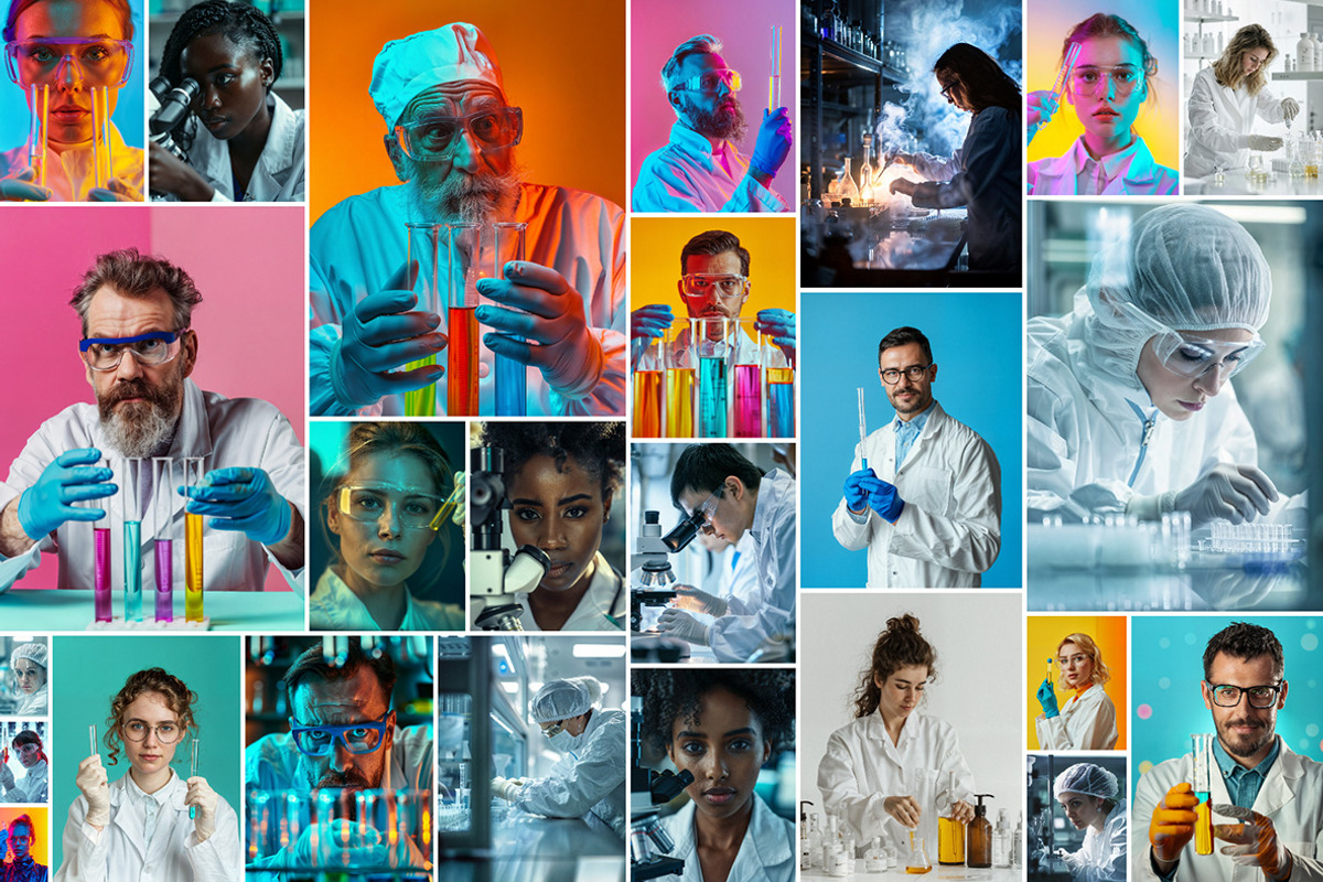 113 Scientists in the laboratory, a Health & Medical Photo by Handmadefont (Photo 2 of 20)
