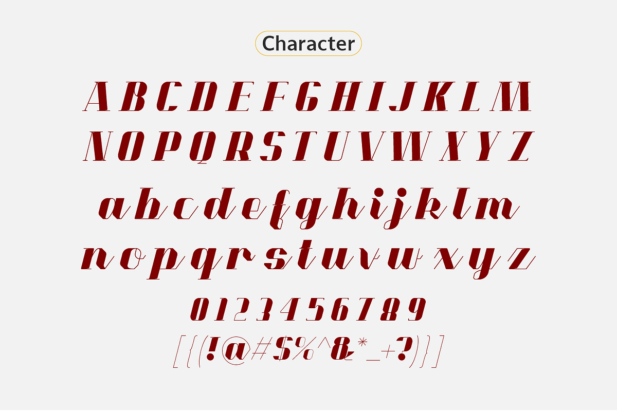 Rettaya - Display Script Typeface, a Script Font by Griyo Type (Photo 3 of 10)
