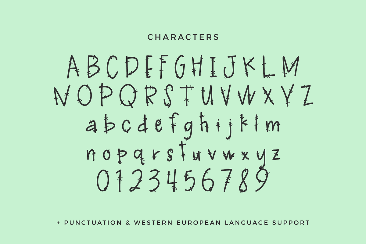 Zombie Dust - Display Font, a Handwritten Font by Beck McCormick (Photo 10 of 10)