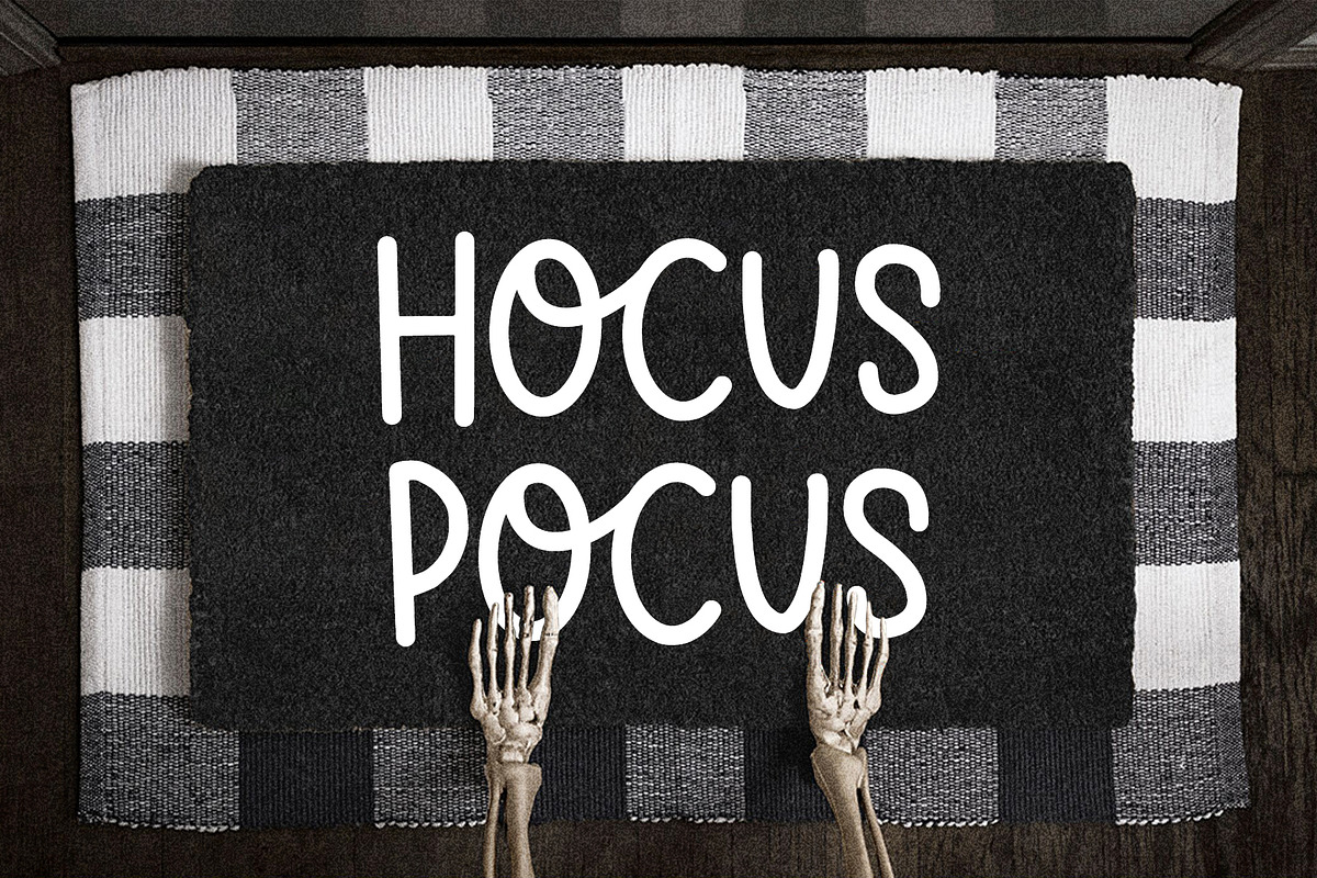 Fright Ghosts spooky halloween font, a Handwritten Font by supfonts (Photo 5 of 8)