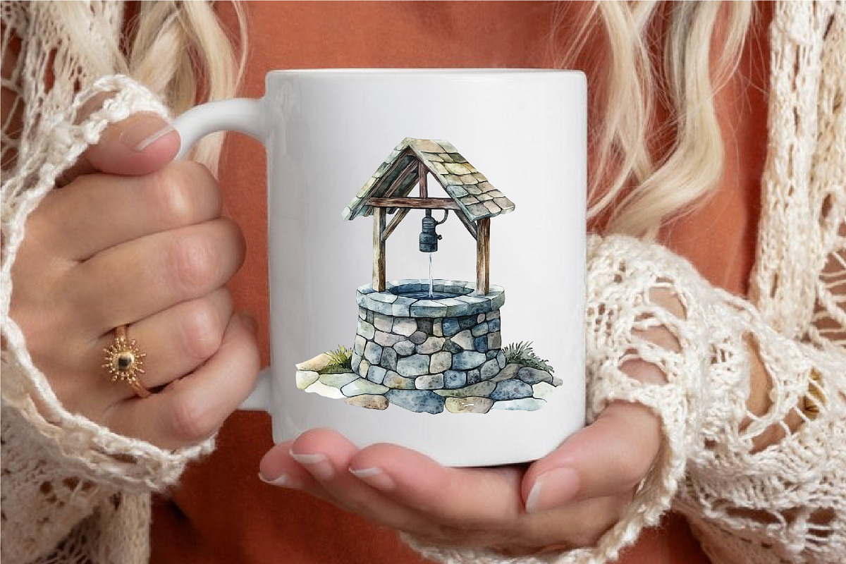 Watercolor Farm Animals Clipart, a Seasonal Illustration by designcity5 (Photo 5 of 5)