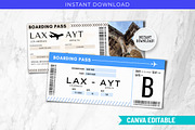 Antalya Trip Gift Ticket, a Templates & Theme by Snapybiz (Thumbnail 1 of 10)