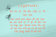 LAFOLOs very Wonky Outline font, a Script Font by LAFOLO (Thumbnail 6 of 7)