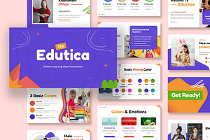 Edutica Children Learning Class GSL, a Presentation Template by kerismaker