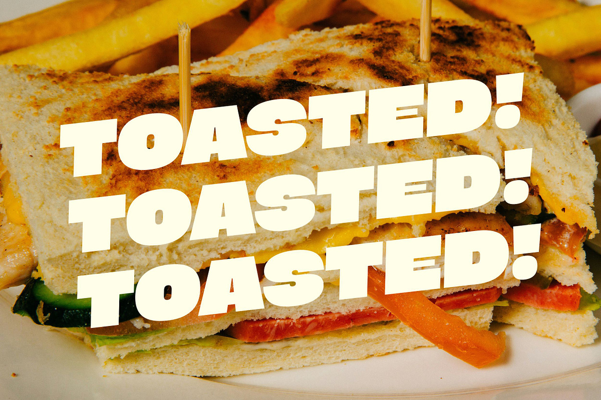PS CHONK | Display Typeface, a Sans Serif Font by Posche Type (Photo 8 of 14)