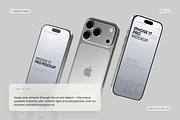 iPhone 17 Pro Mockup, an iPhone Mockup by Toasin Studio (Thumbnail 3 of 7)