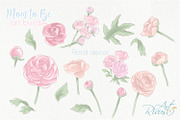 Mother to be PNG Clip Art. Pregnancy, a Decorative Illustration by RivusArt (Thumbnail 5 of 9)
