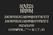 Scarys Broom - Halloween Font, a Handwritten Font by SaktiAvellin (Thumbnail 8 of 10)