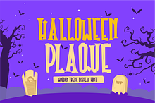 Halloween Plaque