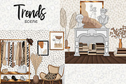 Trends Scene, a Decorative Illustration by GlamArtZhanna (Thumbnail 2 of 3)