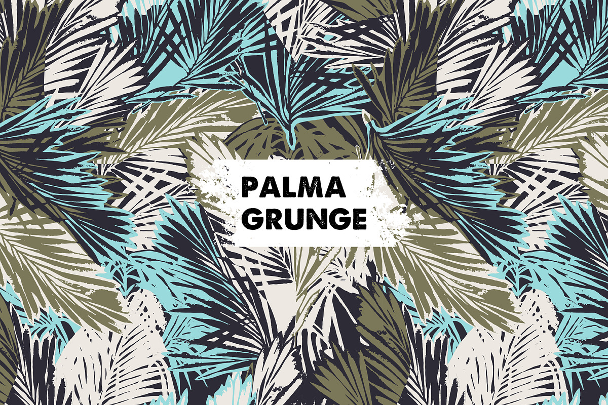 Palm Abstract Print Patterns, a Pattern Graphic by ASTUDIO (Photo 6 of 9)