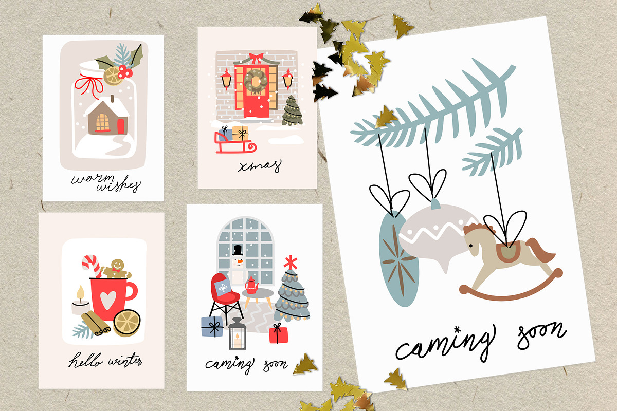 Ho HO ho constructor. Christmas card, an Illustration by bioraven (Photo 2 of 12)