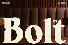 CS Bolt – Bold Serif Font