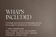 Wix Template for Personal Brands, a Wix Template by JOA CREATIVE LAB (Thumbnail 12 of 12)
