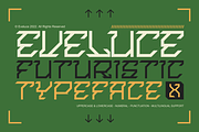 Eveluce Futuristic Font, a Symbol Font by 24Design Studios (Thumbnail 1 of 3)