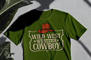 Western Cowboy Shirt Design, a Graphic by Vector Portal (Thumbnail 5 of 5)