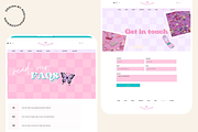 Wix Website Template - Pretty Things, a Wix Template by The Pixel Palace (Thumbnail 6 of 9)
