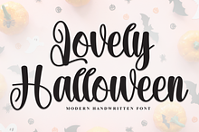 Lovely Halloween | Script Font