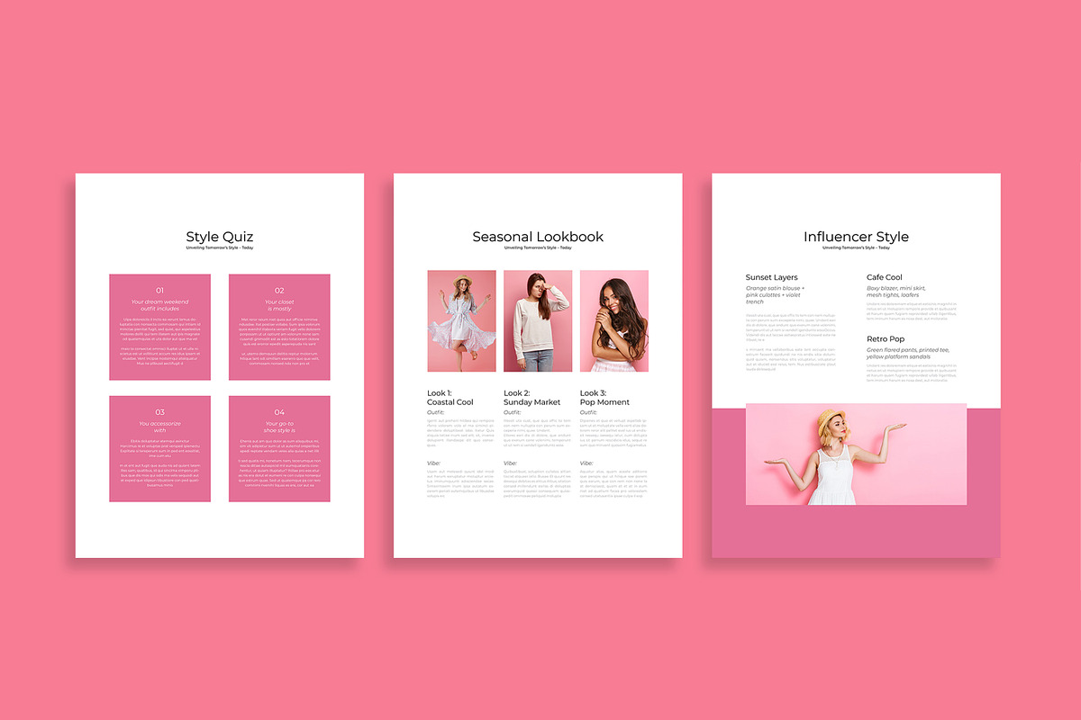 E Book Fashion Magazine Template, an UI Kit Template by MightyDesign (Photo 6 of 10)