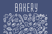 Bakery hand drawn icons, an Outline Icon by Merfin (Thumbnail 3 of 5)