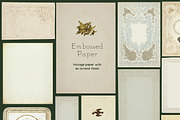 Embossed Papers, Frames and Collage, a Background Graphic by Laras Wonderland (Thumbnail 6 of 15)