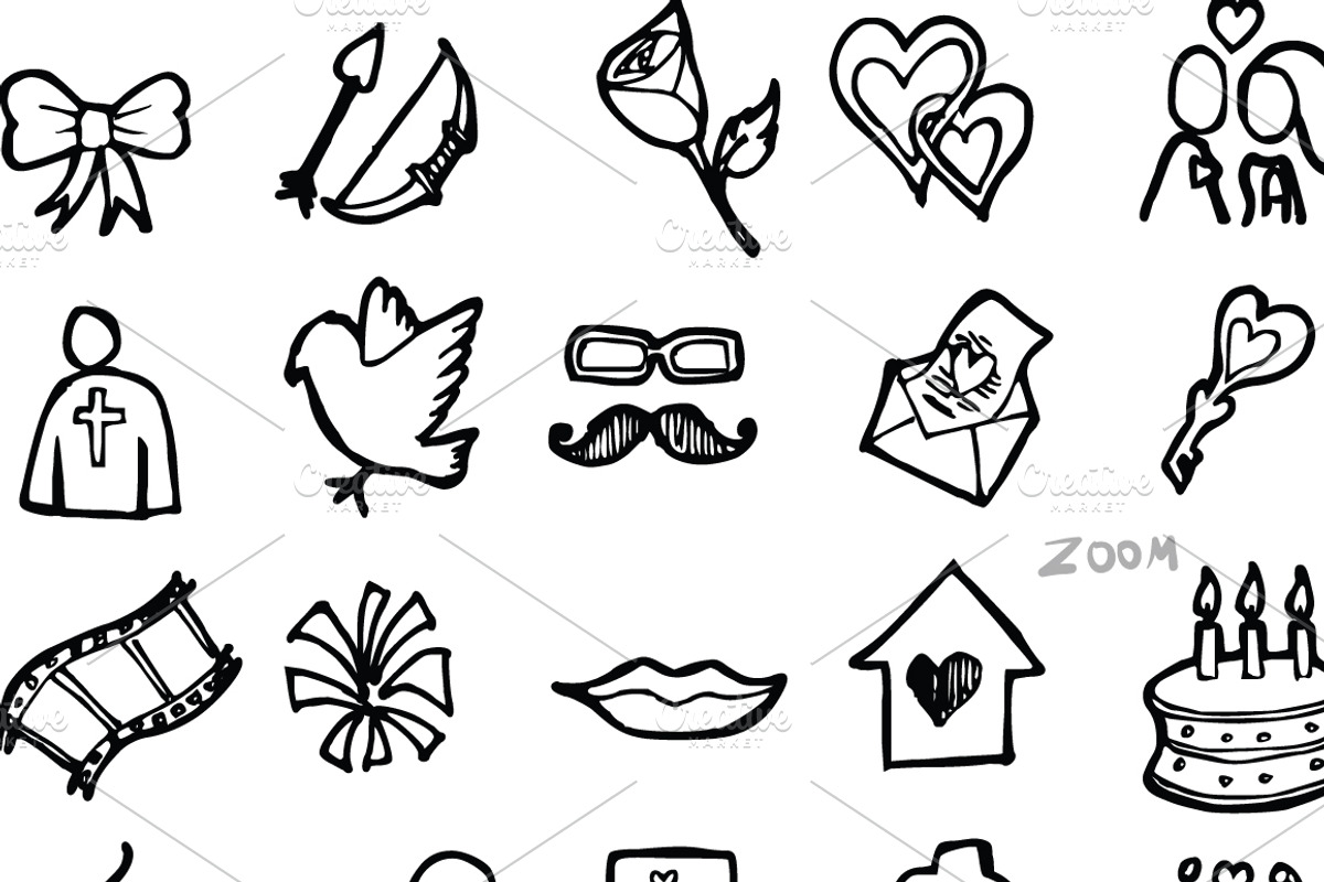 4700 Hand Drawn doodle Icons, an Outline Icon by TKDoodle (Photo 14 of 64)