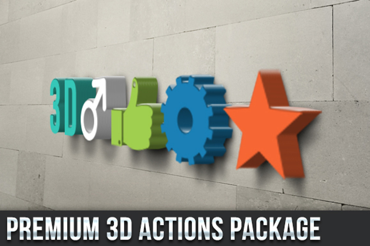 07 Premium 3D actions preview 2
