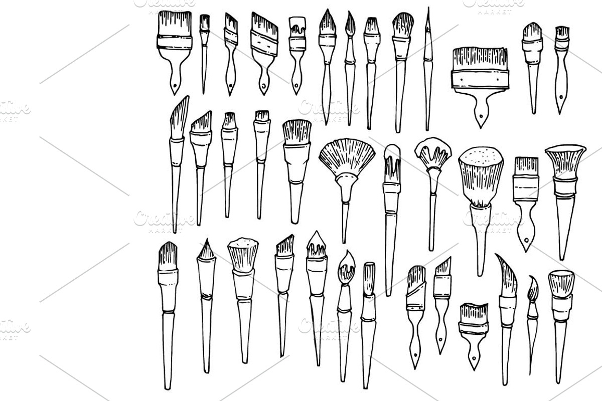 4657 Hand Drawn doodle elements, an Education Illustration by TKDoodle (Photo 60 of 77)