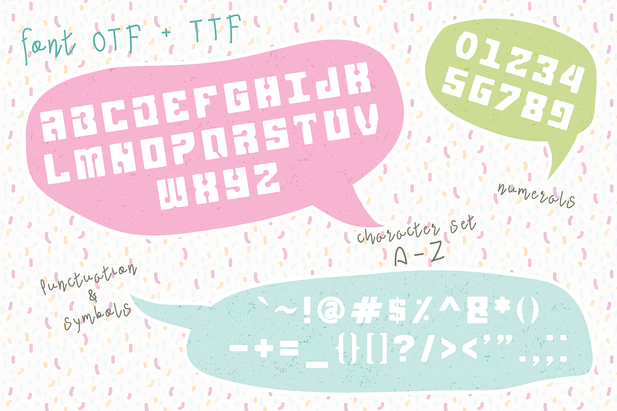 Pink Lemonade - retro display font preview 2
