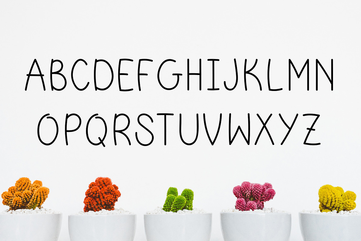 Imagine Zany: a playful font preview 2