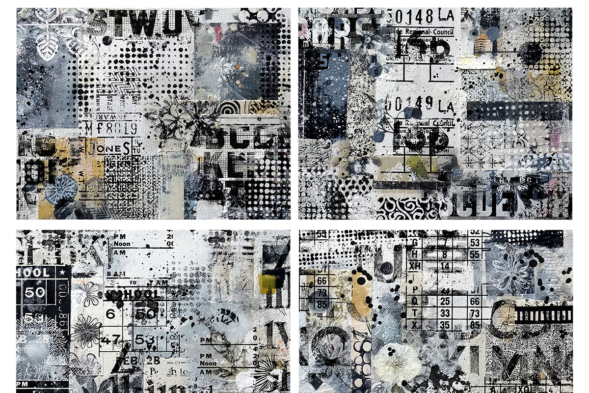 Art Journal Abstracts 1 Textures, a Texture Graphic by Polka Dot Pixels (Photo 4 of 4)