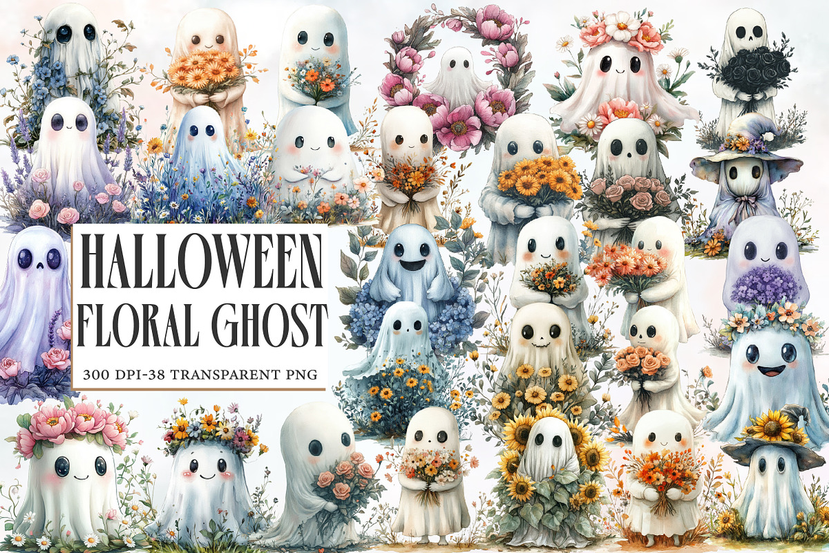 Purple Halloween Sublimation Clipart, an Illustration by Designworld (Photo 1 of 6)